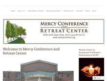 Tablet Screenshot of mercycenterstl.org